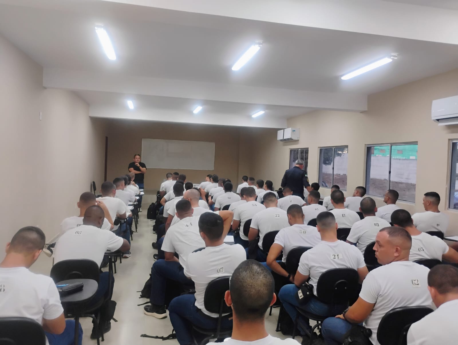 Sindguardas/RN conversa com alunos do Curso de Formação da Guarda Municipal de Parnamirim